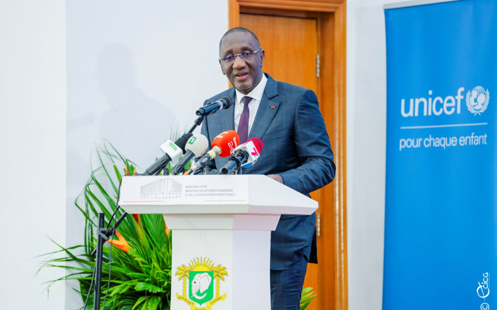 Côte d’Ivoire–UNICEF : Près de 161,2 millions de dollars pour placer l’enfant au cœur du développement
