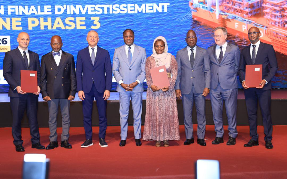 Côte d’Ivoire : La phase 3 du gisement Baleine ouvre un nouveau cycle énergétique avec un investissement de 4 milliards de dollars