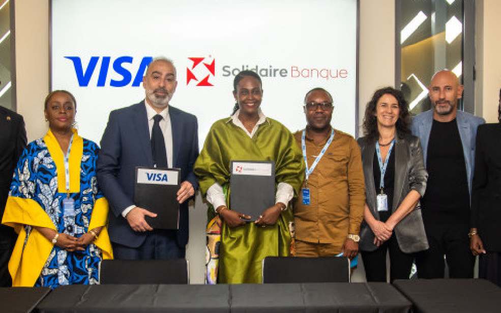 RDC : Visa et Solidaire Banque scellent un pacte de trois ans pour booster l’écosystème des paiements