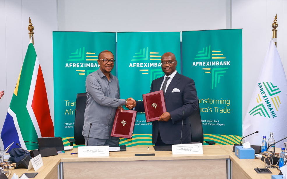 Afrique du Sud : Afreximbank engage 14 milliards de dollars pour relancer l'industrie et faire de Pretoria un moteur de la ZLECAf