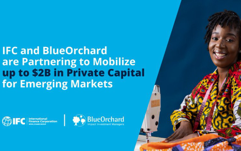 Crédit privé : IFC et BlueOrchard veulent canaliser 2 milliards de dollars vers les marchés émergents, dont l’Afrique