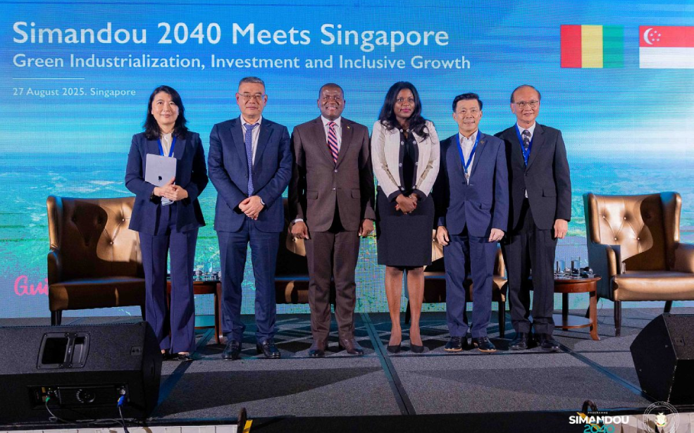 Guinée : Simandou 2040, une vitrine de l’industrialisation verte au Forum Afrique-Singapour