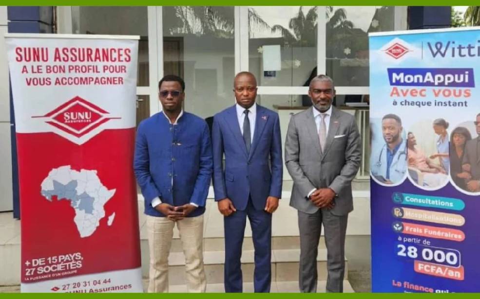 Côte d’Ivoire : SUNU Assurances et Witti Finances lancent ‘’Witti Mon Appui’’ une offre de micro-assurance