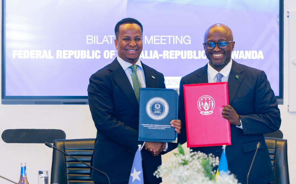 Rwanda–Somalie : Kigali et Mogadiscio scellent une coopération stratégique