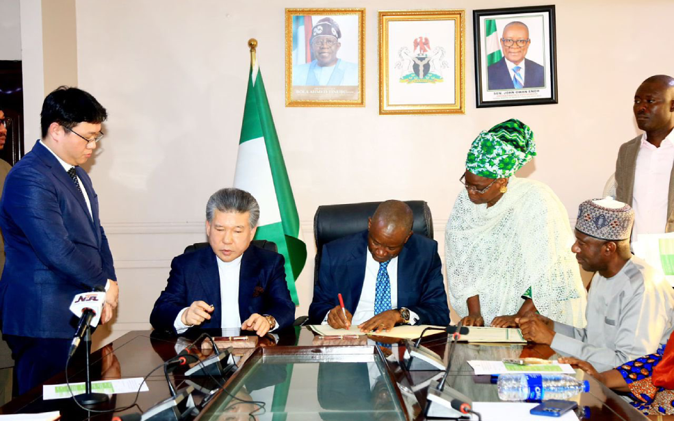 Mobilité électrique : Le Nigéria parie sur l’industrie verte avec la Corée du Sud