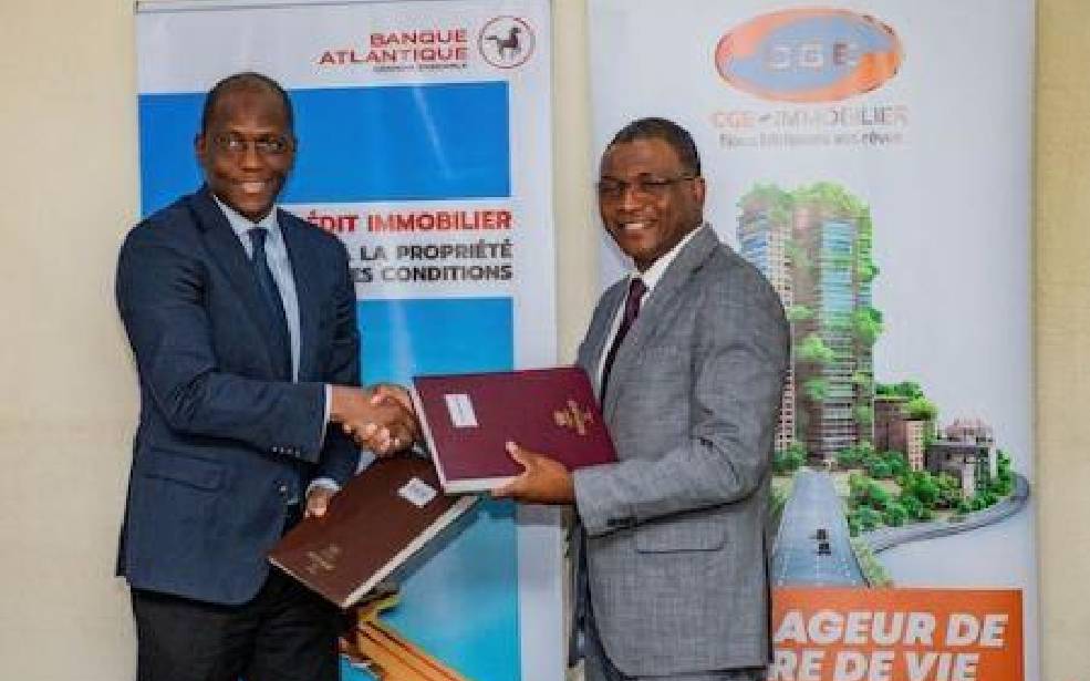 Burkina Faso : Banque Atlantique et CGE Immobilier s’allient pour faciliter l’accès à la propriété