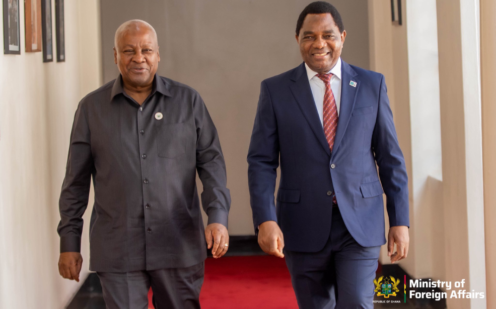 Ghana-Zambie : La visite d’État de Mahama renforce un partenariat stratégique avec des retombées économiques et culturelles concrètes