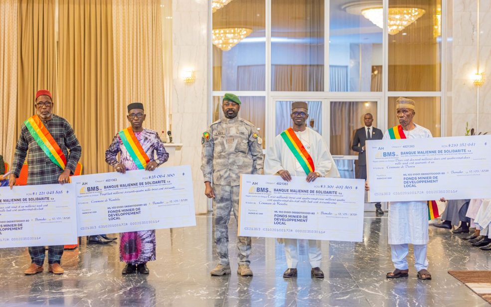 Fonds minier au Mali : Le gouvernement redistribue 32,5 millions de dollars aux communes pour soutenir le développement local