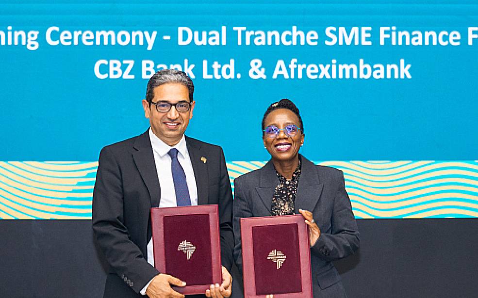 Zimbabwe :  Afreximbank accorde 190 millions $ à CBZ Bank pour soutenir le commerce, les PME et le secteur énergétique