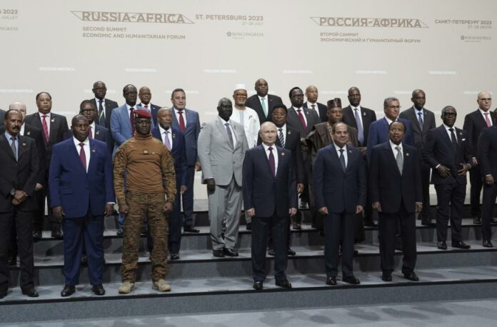 Sommet Afrique-Russie à Saint-Pétersbourg, juillet 2023