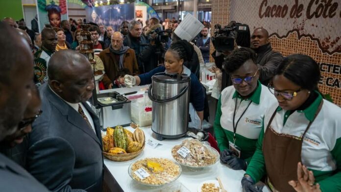 Le Ministre d'Etat, Ministre de l’Agriculture et du Développement Rural, Kobenan Kouassi Adjoumani, a procédé à une visite officielle des stands ivoiriens, ce dimanche 23 février 2025