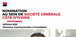 Banque : Wilfried Assi prend la tête de la Communication de Société Générale Côte d’Ivoire